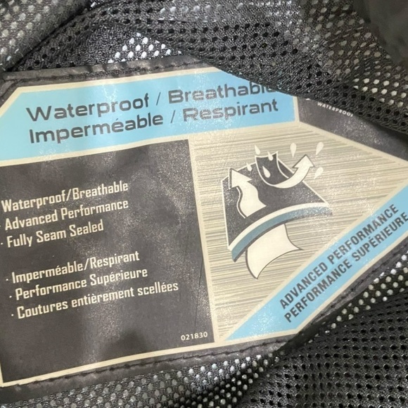 Columbia Omni tech nylon performance windbreaker pants adjustable legs sz large - Picture 7 of 8